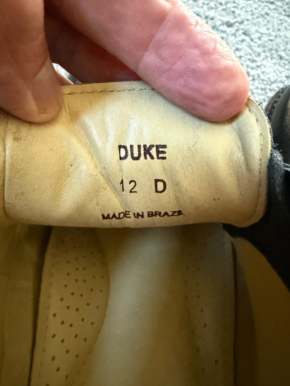 Studio Belvedere Duke Black Leather Cap Toe Oxfords Mens Dress Shoes Size 12 D - Picture 13 of 13